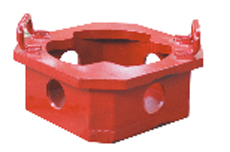 Bit Breaker for different bits that fits in a Rotary table for holding, unscrew or breakout the bit ...